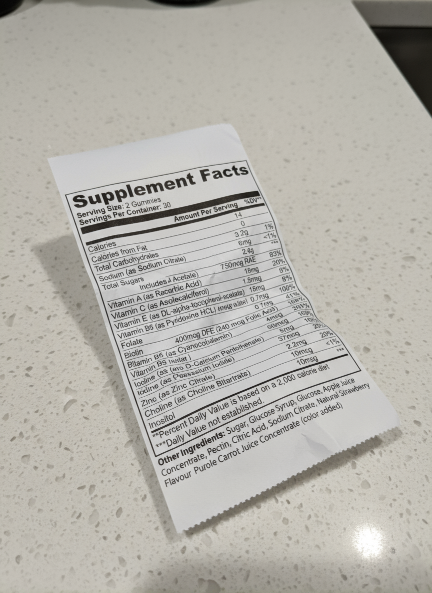Multivitamin Bear Gummies (Adult)