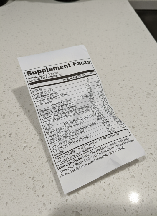 Multivitamin Bear Gummies (Adult)