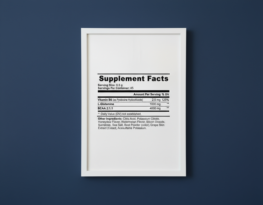 BCAA Post Workout Powder (Honeydew/Watermelon)