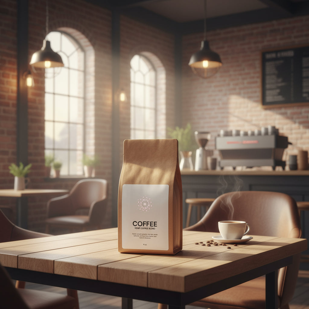 Hemp Coffee Blend - Medium Roast 4oz