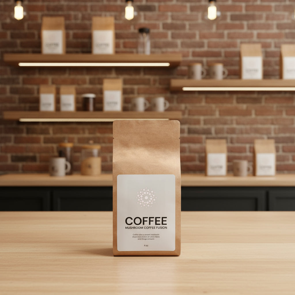 Mushroom Coffee Fusion - Lion’s Mane & Chaga 4oz