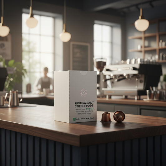 Rich Hazelnut Coffee Pods (Medium Roast)