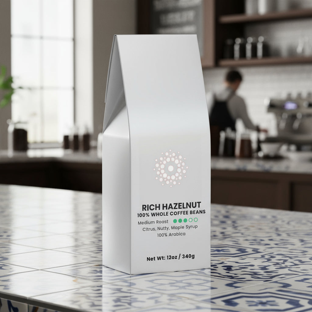 Rich Hazelnut Coffee (Medium Roast)