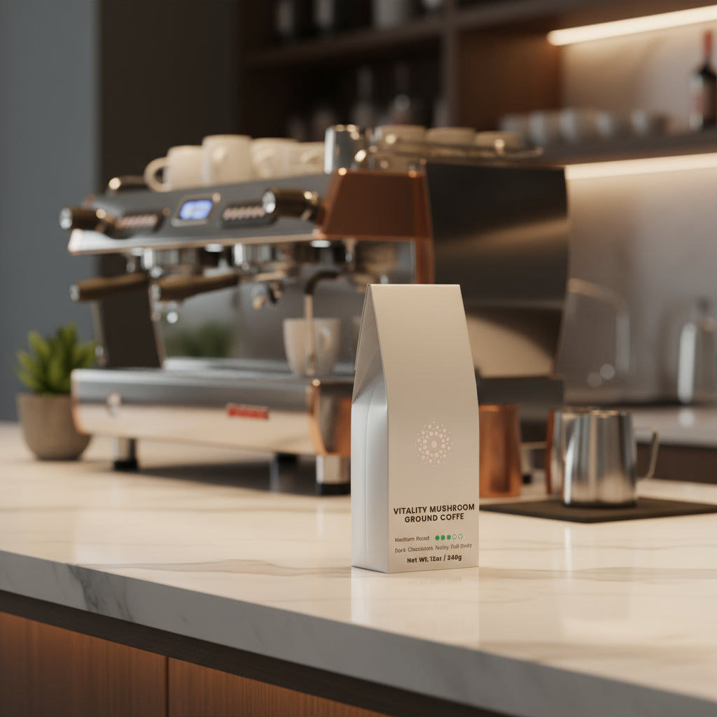 Vitality Mushroom Coffee (Medium Roast)