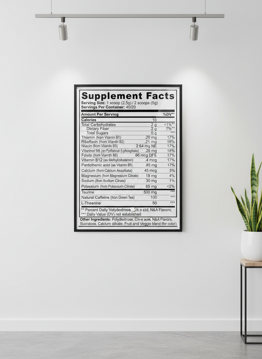 Energy Powder (Strawberry Shortcake)